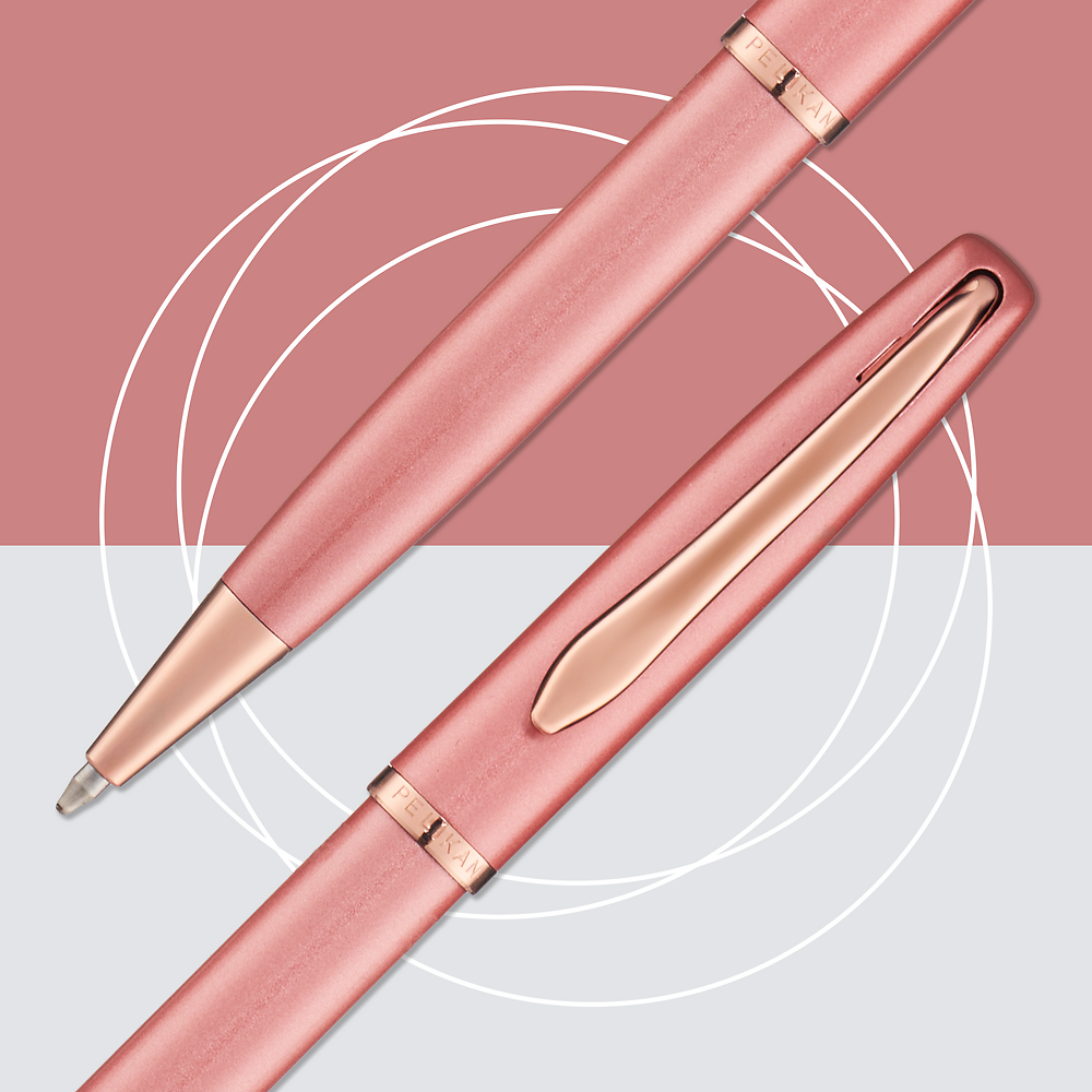 Pelikan Jazz Noble Elegance Ballpoint Pen Gift Set, Rose