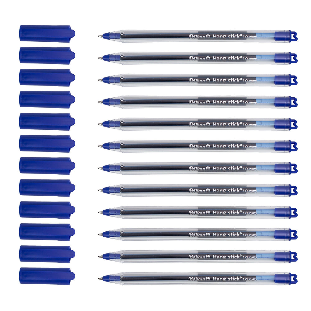 Pelikan Blue Ballpoint Pens, Pack of 12