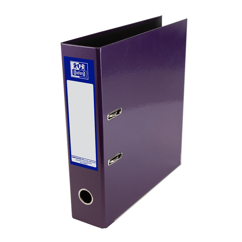 Oxford A4 Purple Lever Arch File