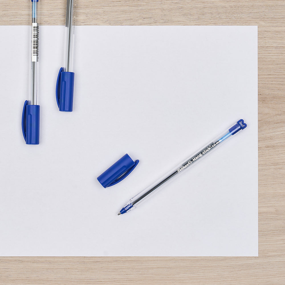 Pelikan Blue Ballpoint Pens, Pack of 12