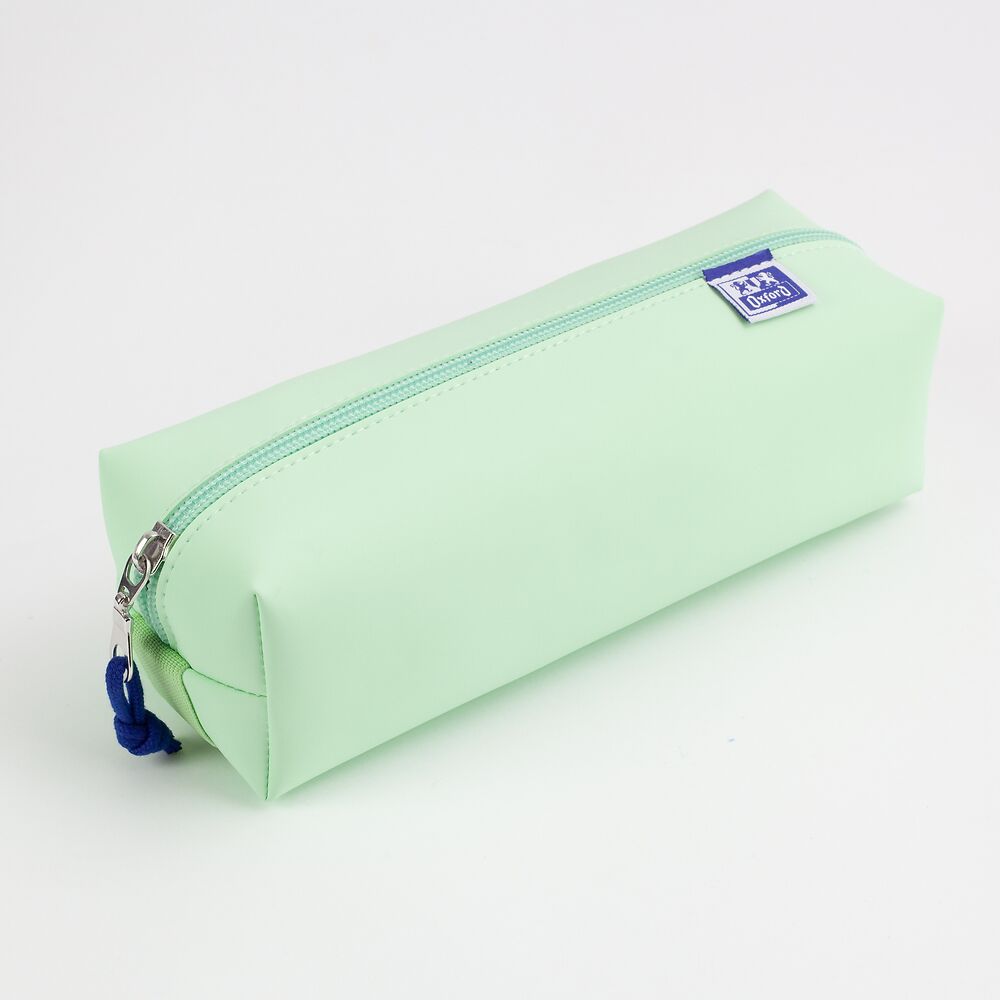 Oxford Large Square Pencil case, Mint Green