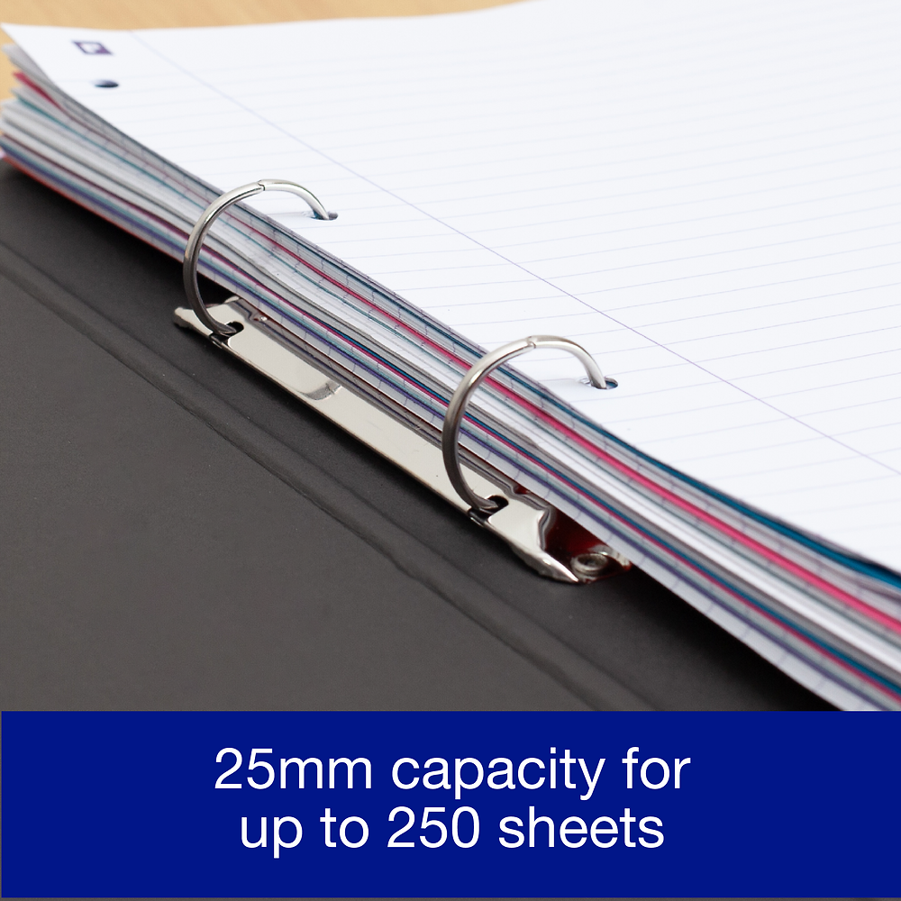 Oxford A4 Pastel Lavender Ring Binder