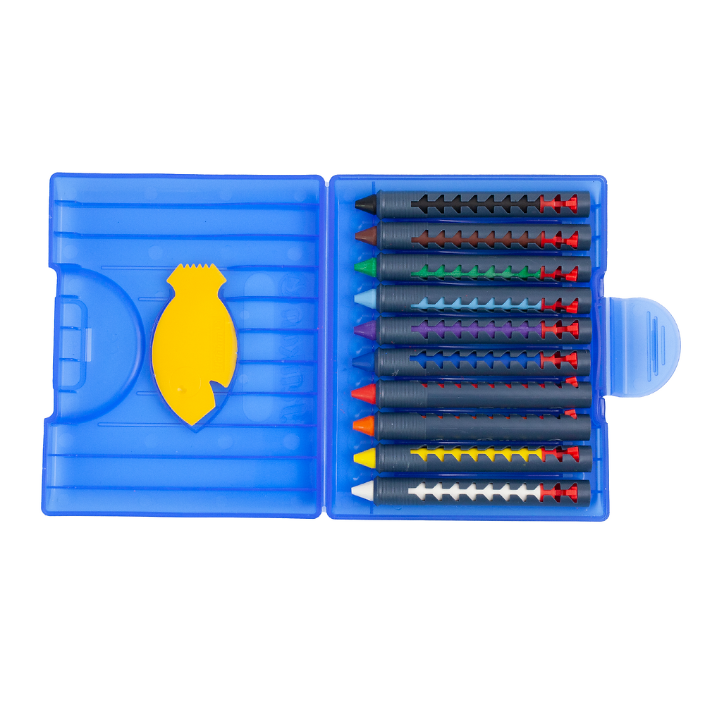 Pelikan Water Soluble Wax Crayons, Pack of 10