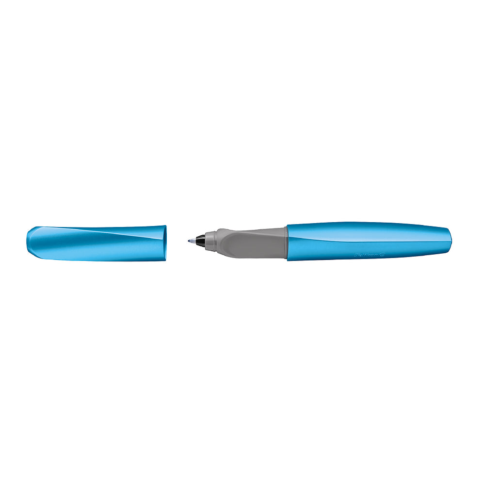 Pelikan Twist Frosted Blue Rollerball Pen