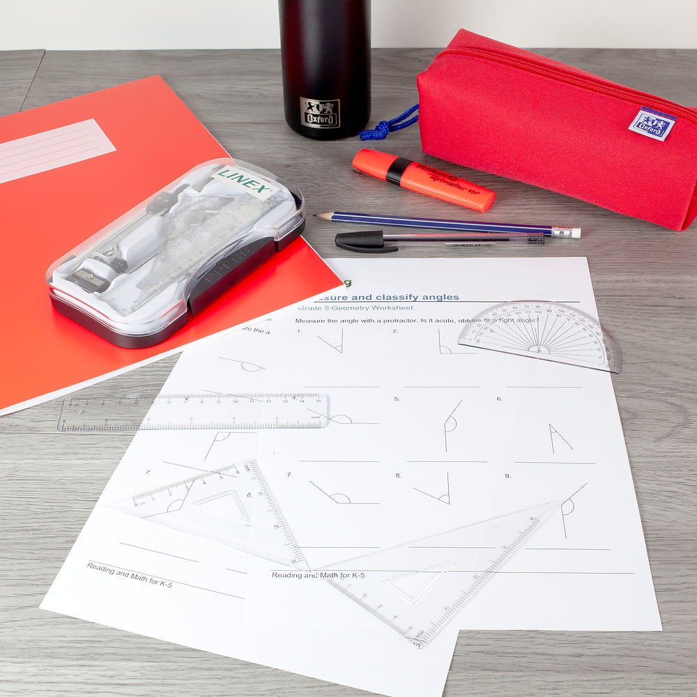 Linex Geometry Set, Black