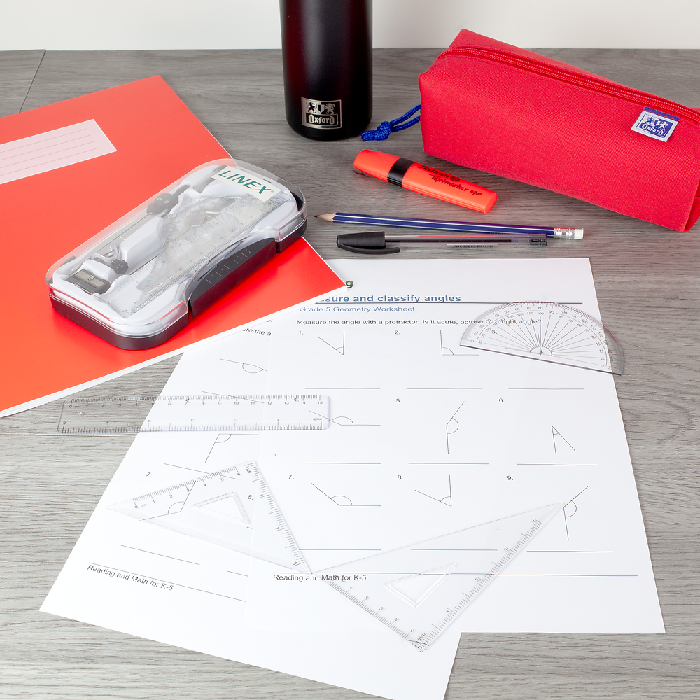 Linex Geometry Set, Black