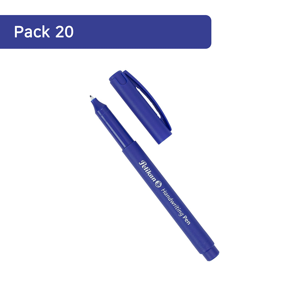 Pelikan Handwriting Pens, Blue, Pack of 20