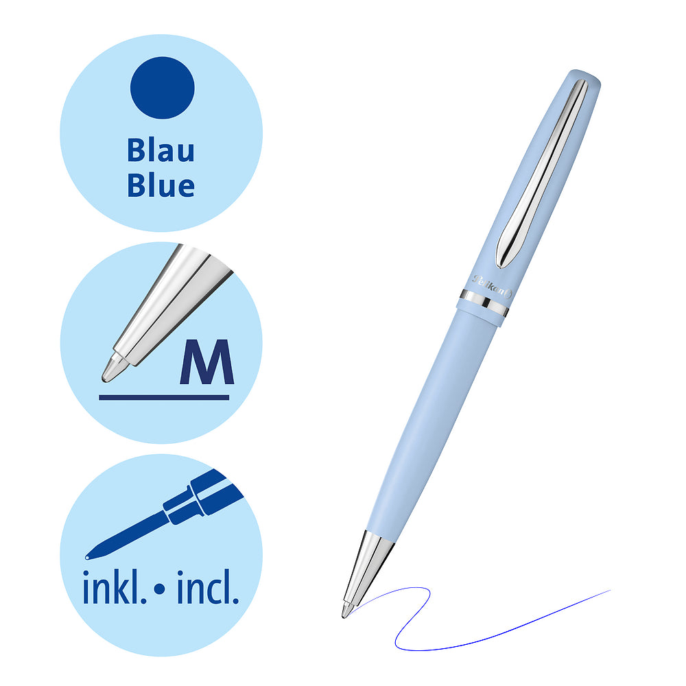 Pelikan Jazz Pastel Blue Ballpoint Pen