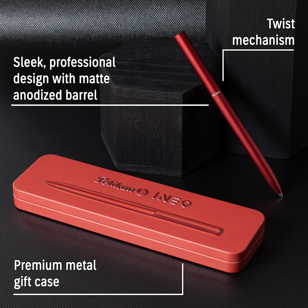 Pelikan Ineo Red Ballpoint Pen