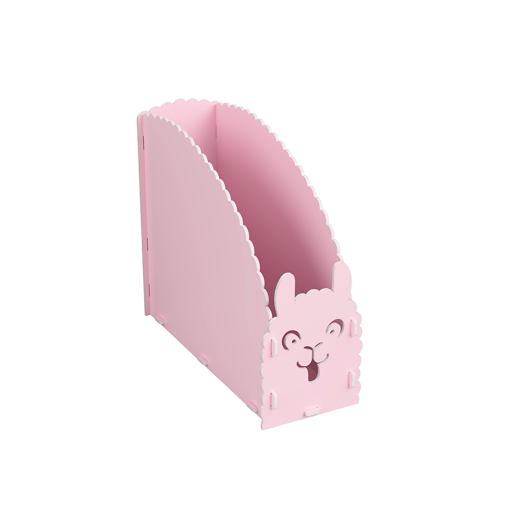Oxford Leo&Co Magazine File Foam PP, Pink Llama