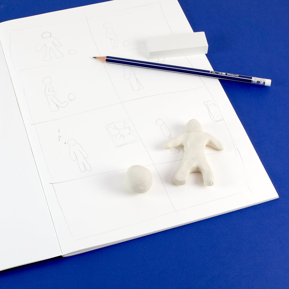 Pelikan White Modelling Clay 1KG