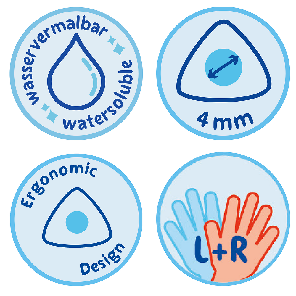 Pelikan Griffix Ergonomic Colouring Pencils