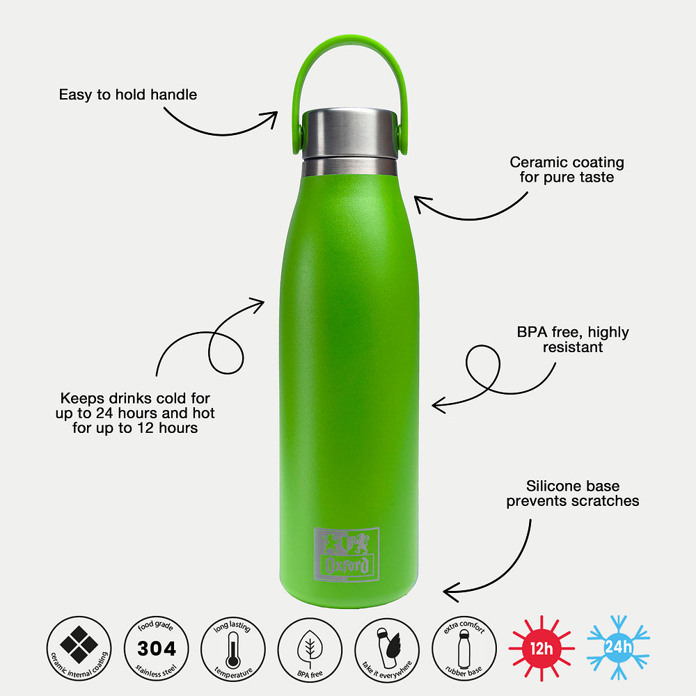 Oxford Green 50cl Thermo Bottle