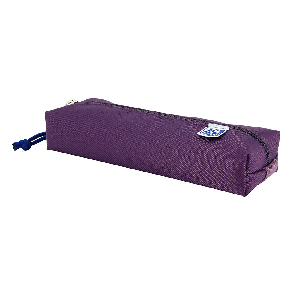 OXFORD medium rectangular Pencil case, purple