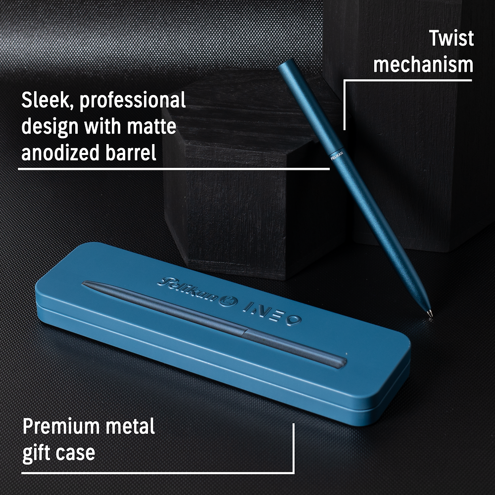 Pelikan Ineo Blue Ballpoint Pen
