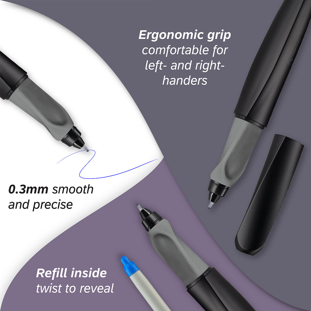 Pelikan Twist Black Rollerball Pen