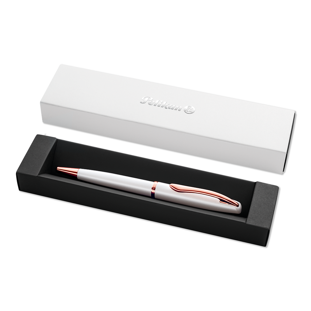 Pelikan Jazz Noble Elegance Ballpoint Pen Gift Set, Pearl