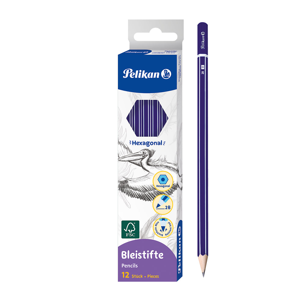Pelikan Pencils 2B, Pack of 12