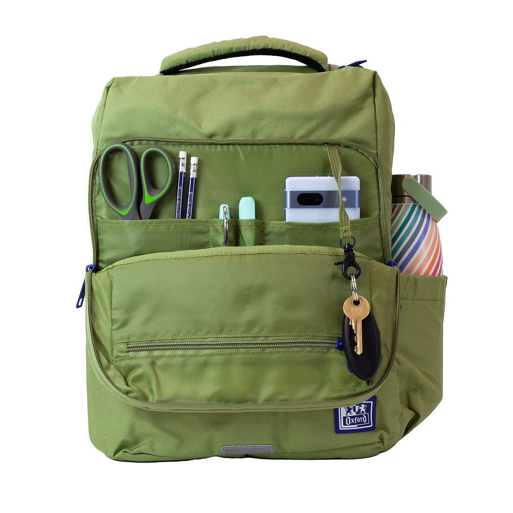 OXFORD BACKPACK Recycled Polyester Safari Green