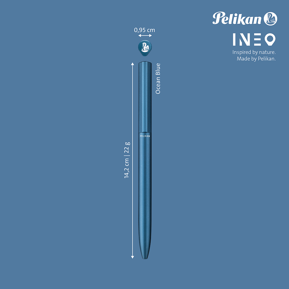 Pelikan Ineo Blue Ballpoint Pen