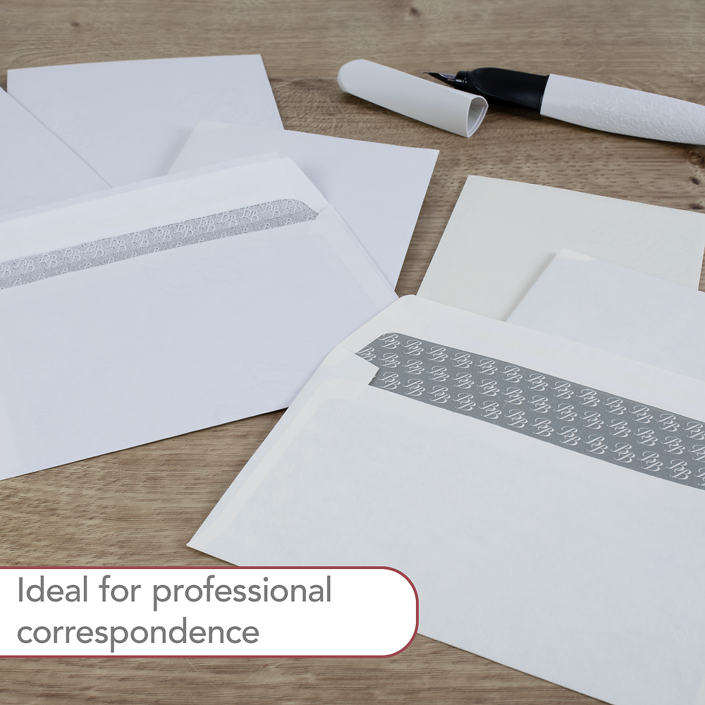 Basildon Bond P4TO (89x187mm) Envelopes 20 Pack, White