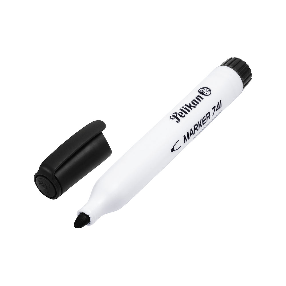 Pelikan Whiteboard Markers, Black, Pack of 10