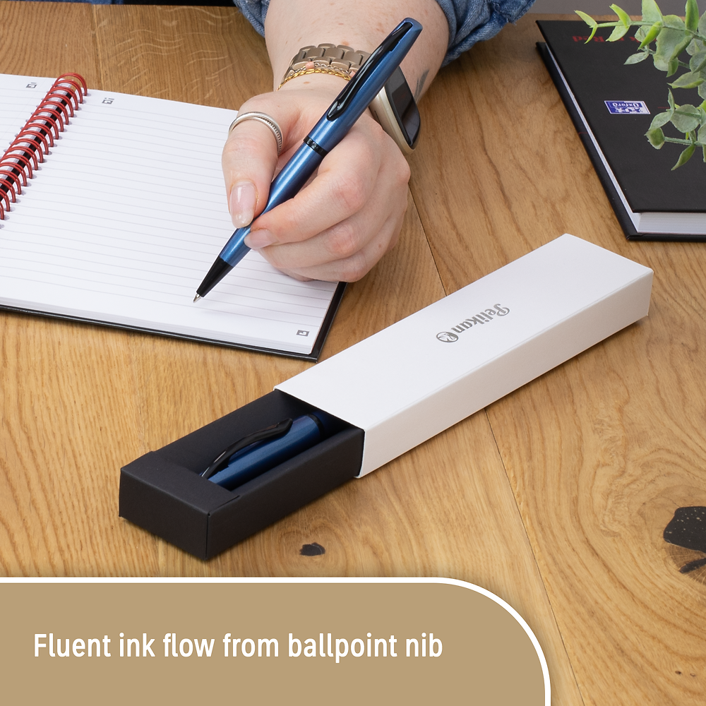Pelikan Jazz Noble Elegance Ballpoint Pen Gift Set, Aquamarine