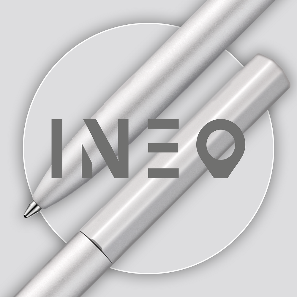 Pelikan Ineo Silver Ballpoint Pen