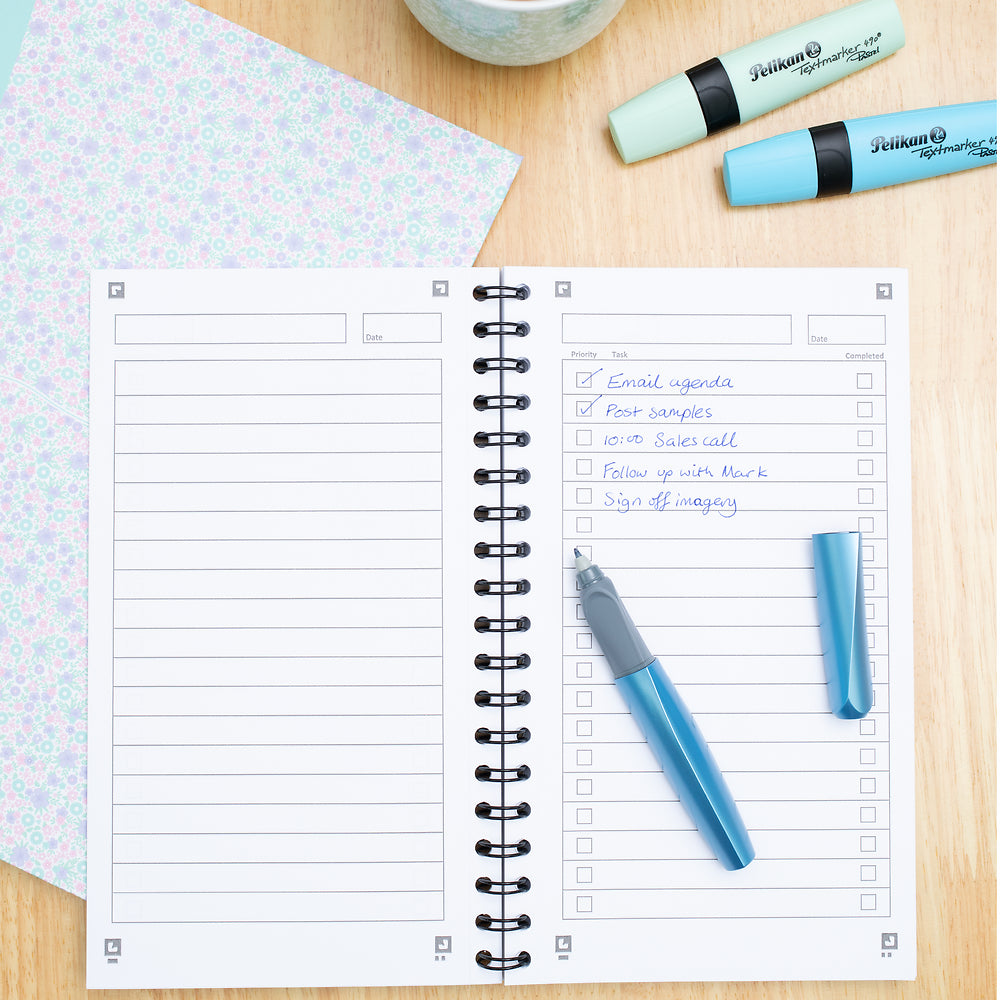 Pelikan Twist Frosted Blue Rollerball Pen