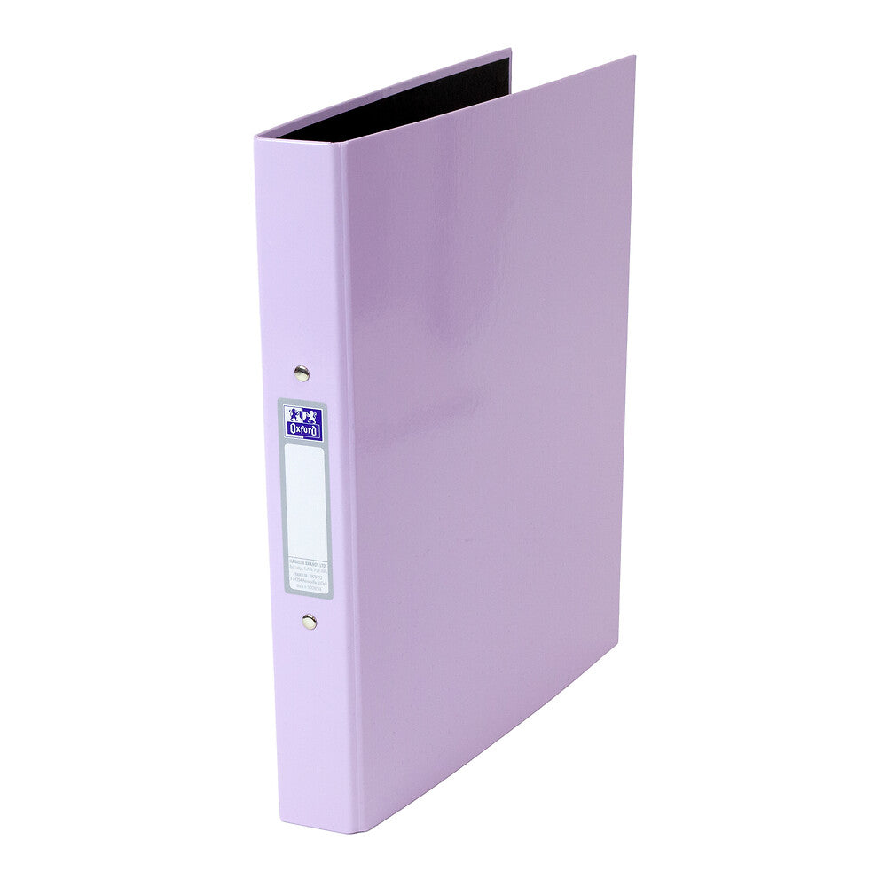 Oxford A4 Pastel Lavender Ring Binder