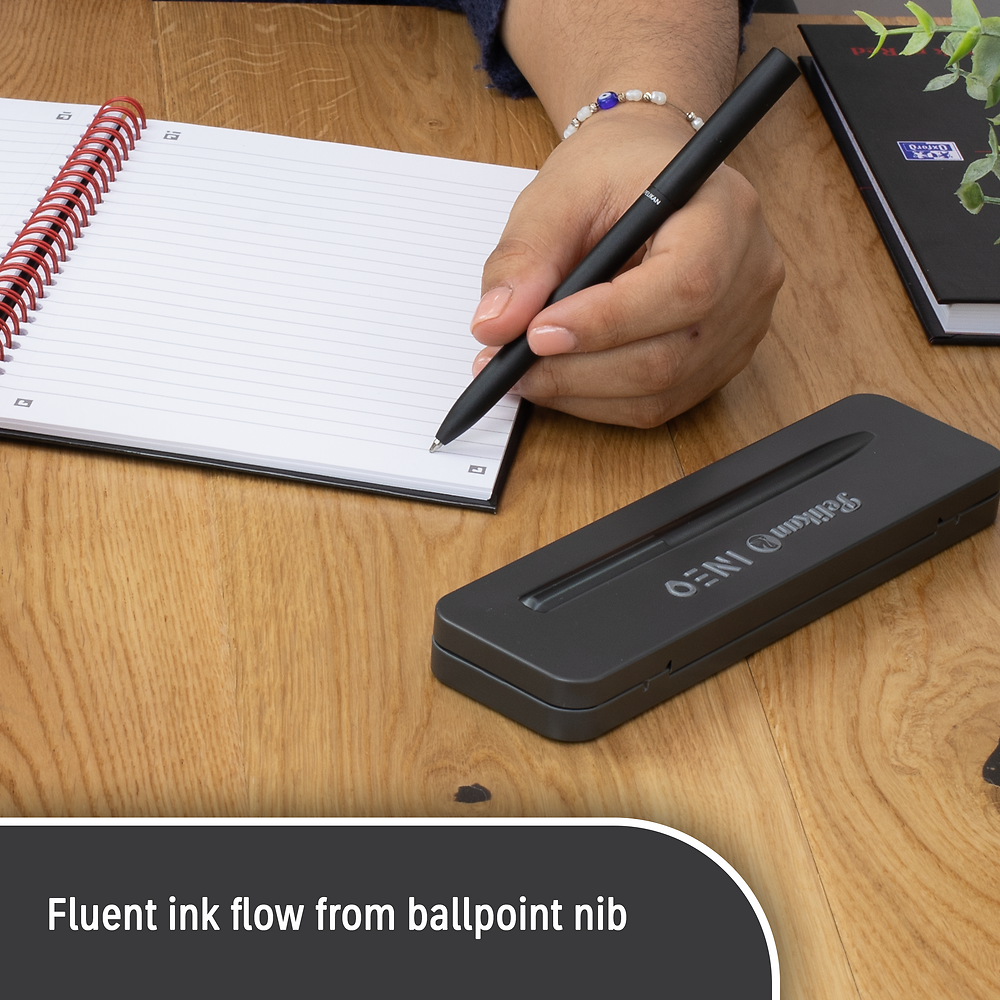 Pelikan Ineo Black Ballpoint Pen