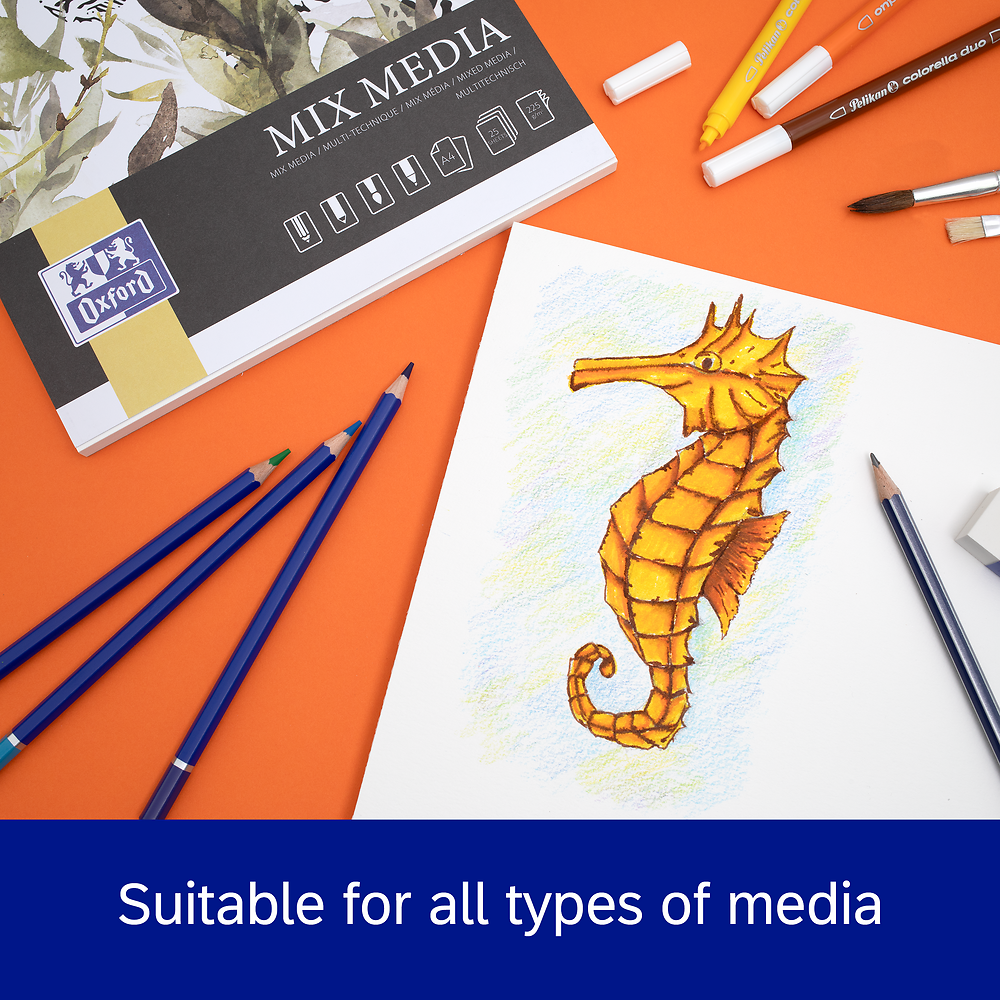 Oxford A4 Mix Media Art Pad