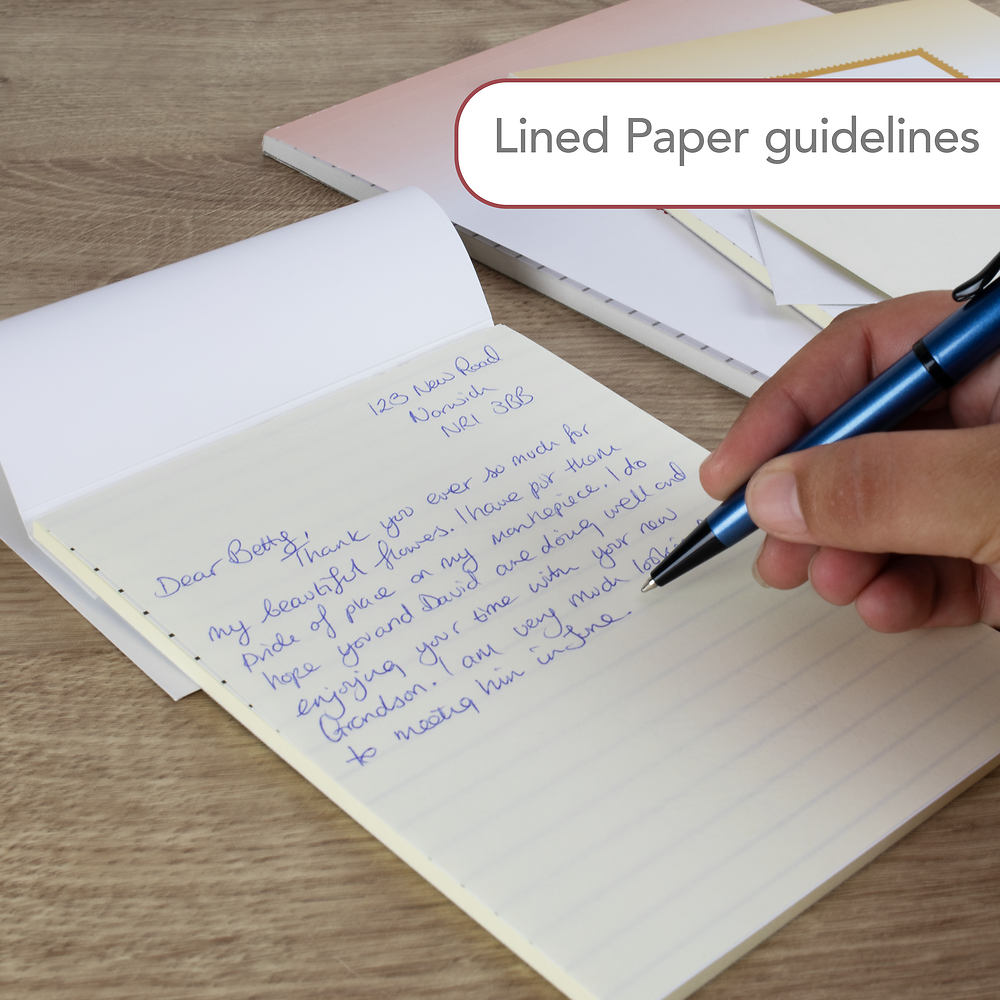 Basildon Bond Duke (137x178mm) Writing Pad, 40 Sheets, White