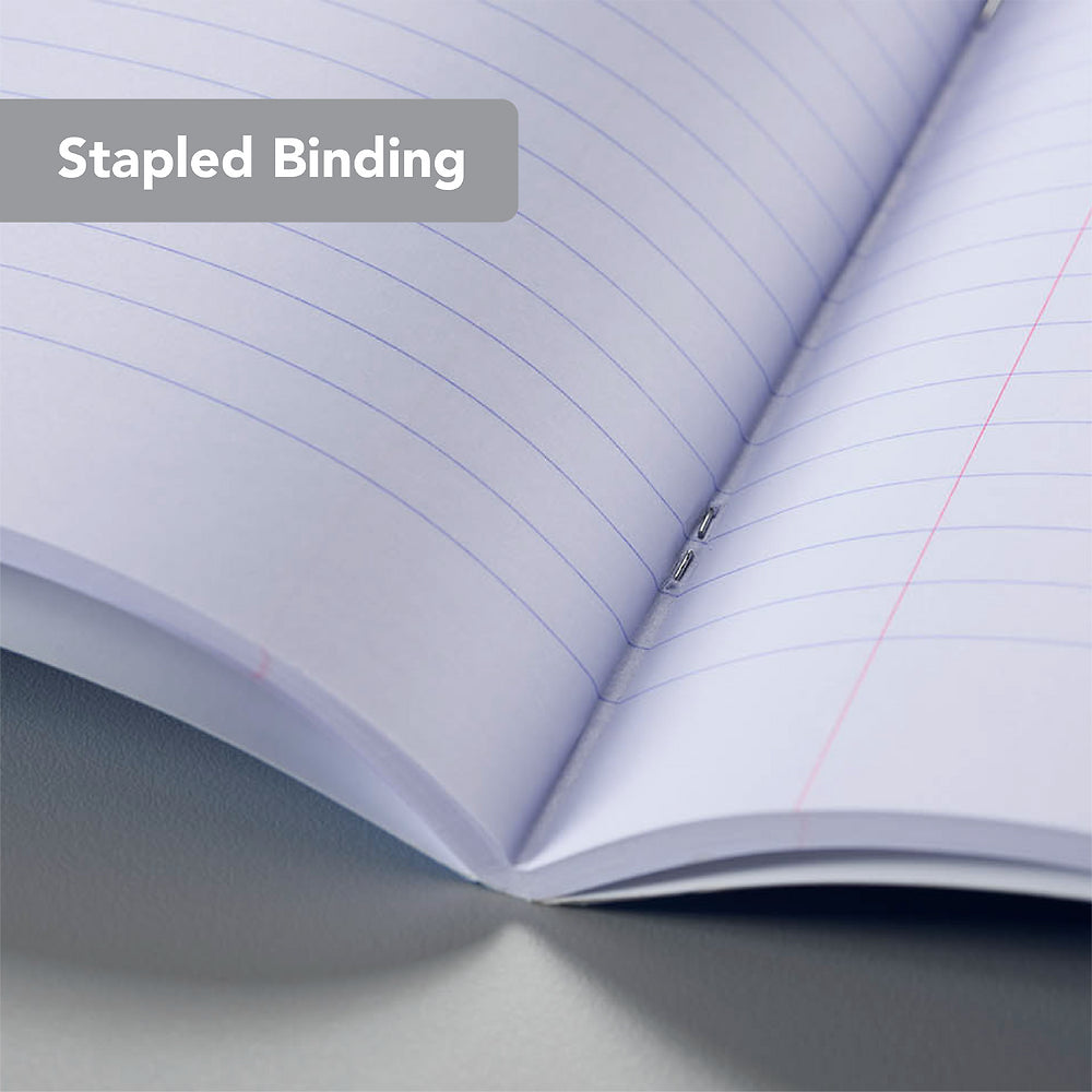 Oxford Touch A5 120 Page Softcover Stapled Notebook, Aqua