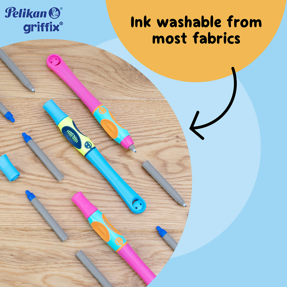 Pelikan Griffix® Ink Pen Blue Refills, Pack of 10
