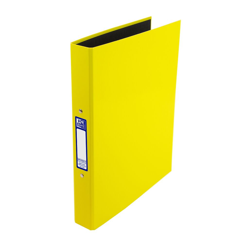 Oxford Yellow Ring Binder A4 Spine 40mm