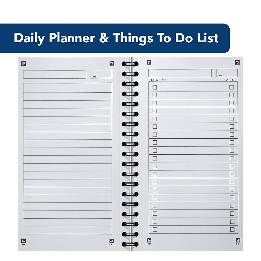 Oxford My Notes To Do List Notebook - Wirebound, 230 Pages