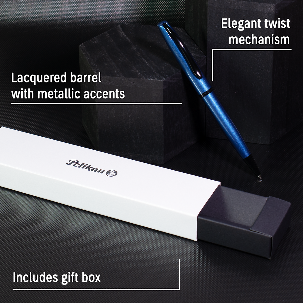 Pelikan Jazz Noble Elegance Ballpoint Pen Gift Set, Aquamarine