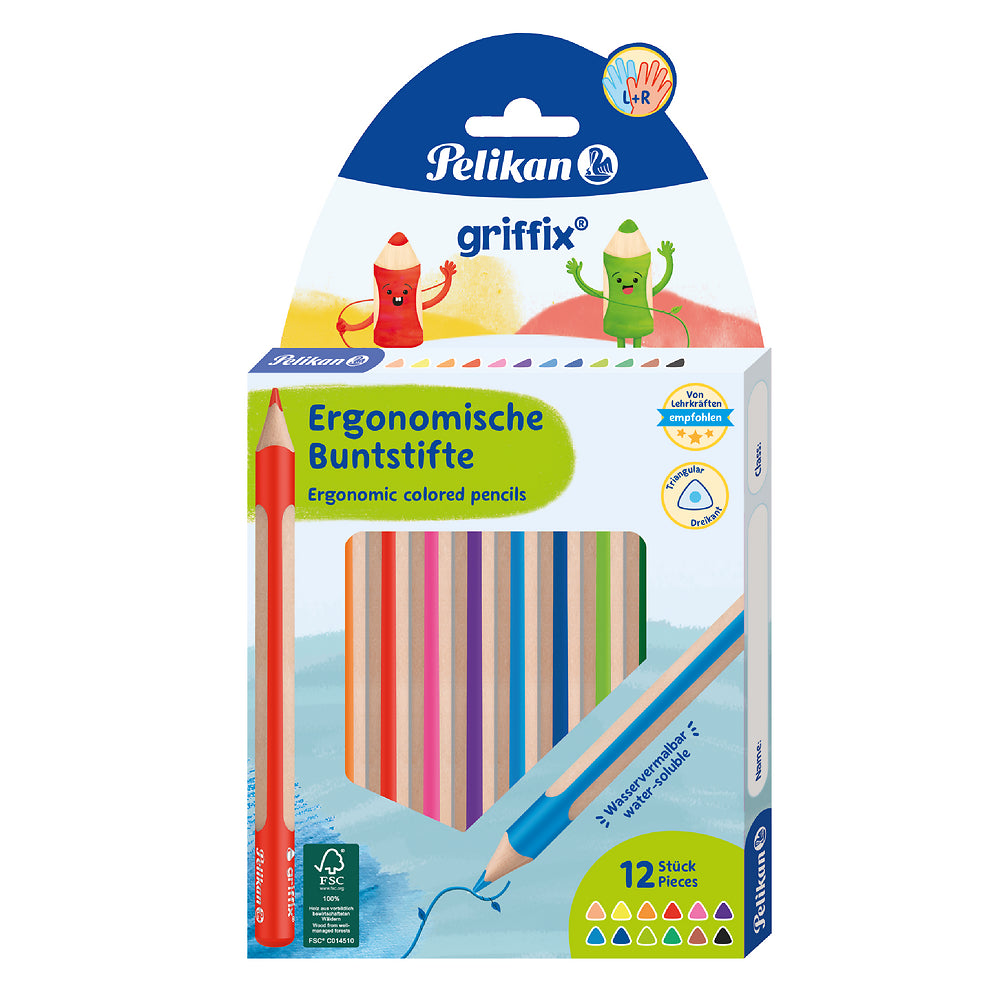 Pelikan Griffix Ergonomic Colouring Pencils