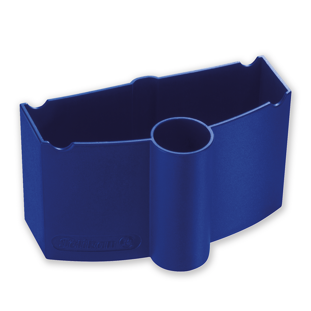 Pelikan Water Container with Paint Brush Holder, Blue