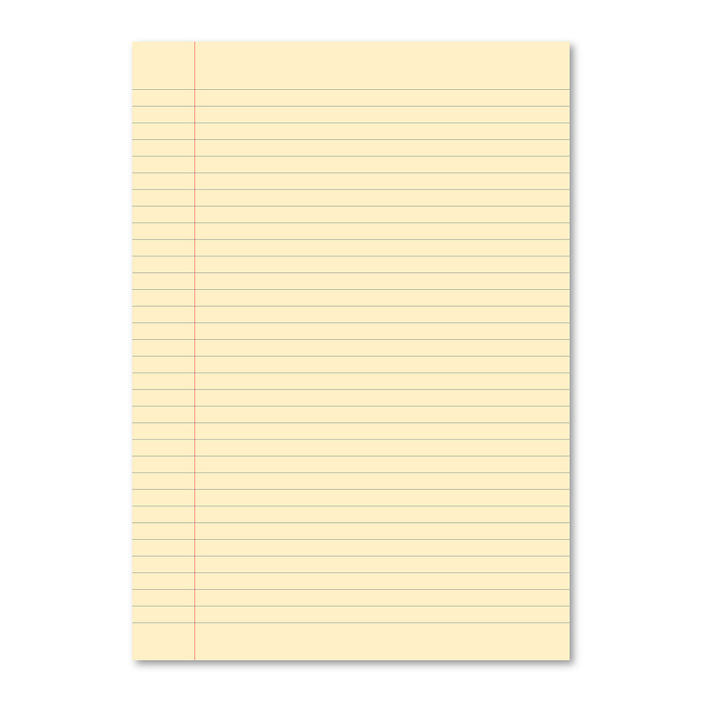 Hamelin A4 Exercise Book Stapled, 8mm Ruled and Margin, Cream tinted 80 page, Green - 10 Pack