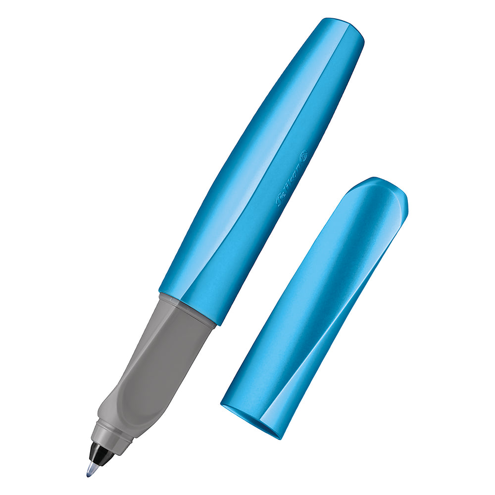 Pelikan Twist Frosted Blue Rollerball Pen
