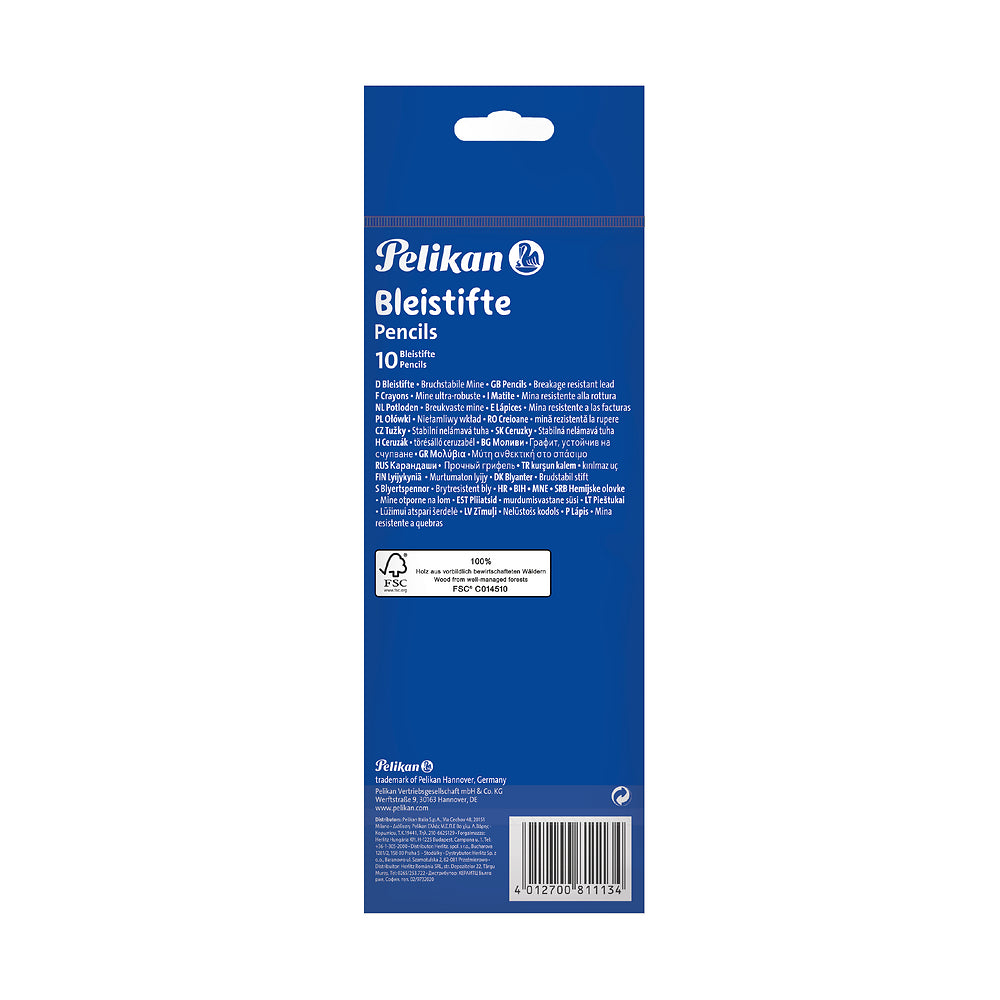 Pelikan HB Graphite Pencils 10 pack