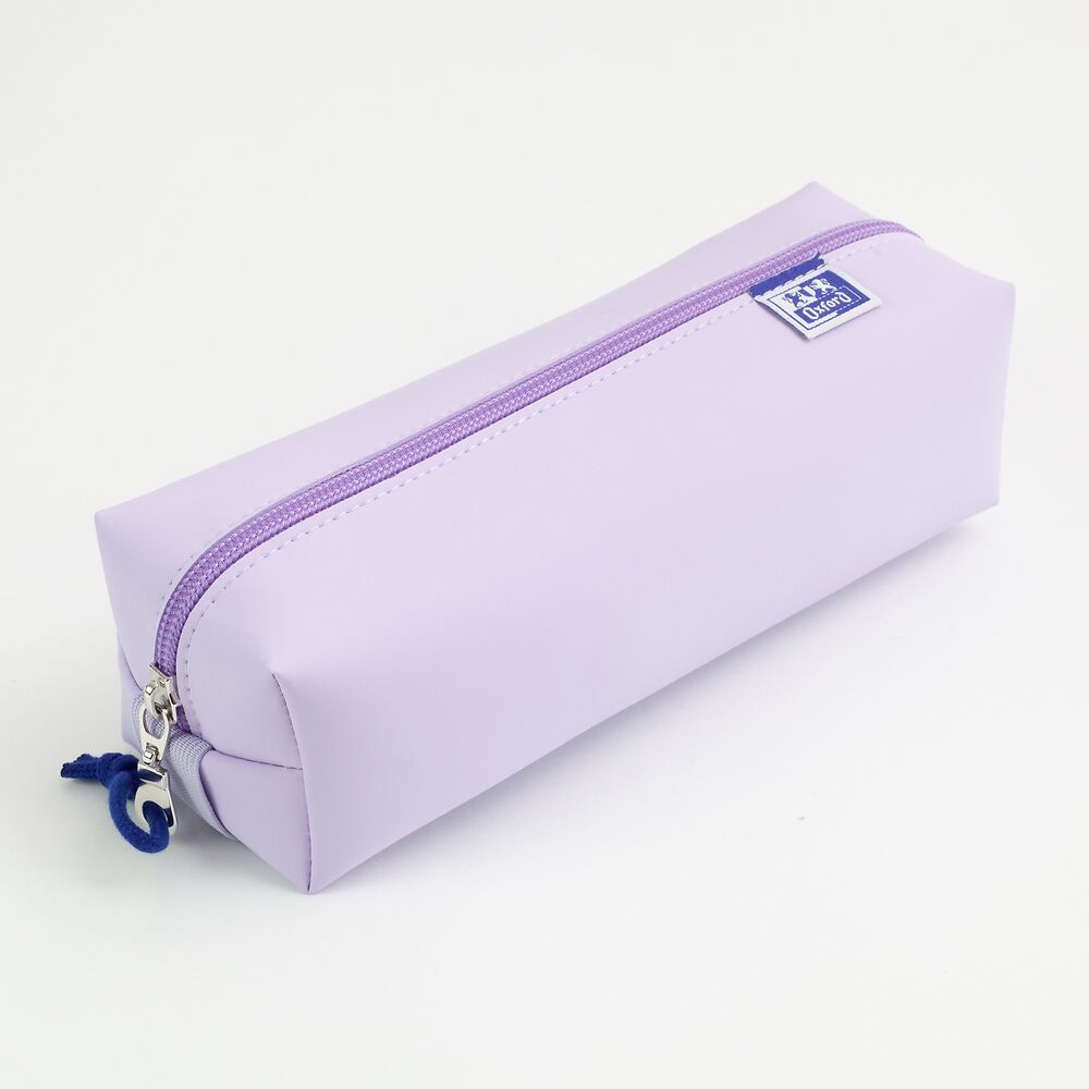 Oxford Large Square Pencil case, Lavender