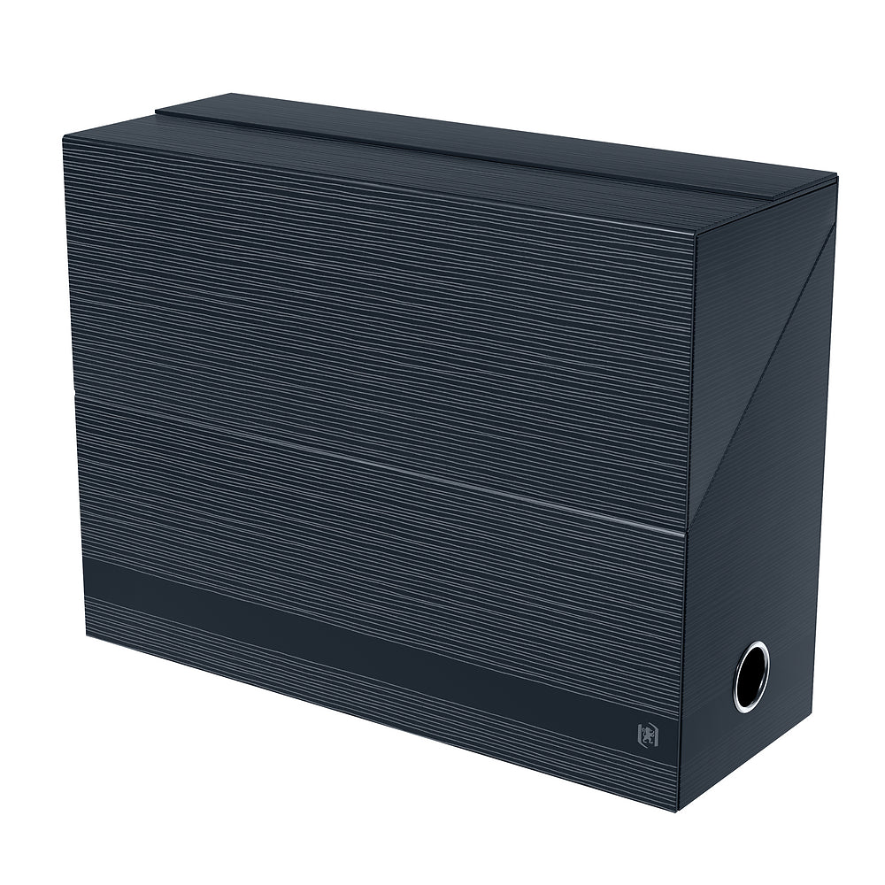 Oxford Harmonia All-in-Box Spine 120 Laminated Card Black