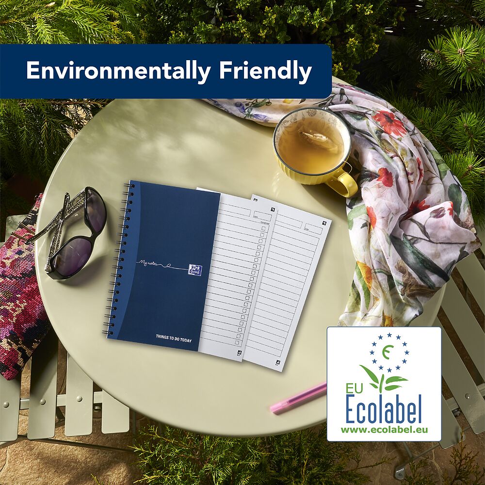 Oxford My Notes, To Do List Notebook, Wirebound, 230 Page, 1 Notepad