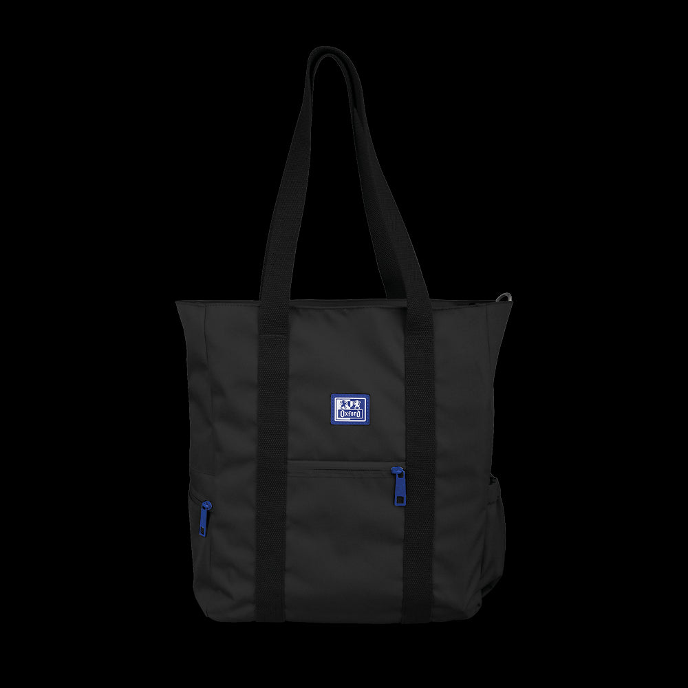 OXFORD TOTE BAG Recycled Polyester Black