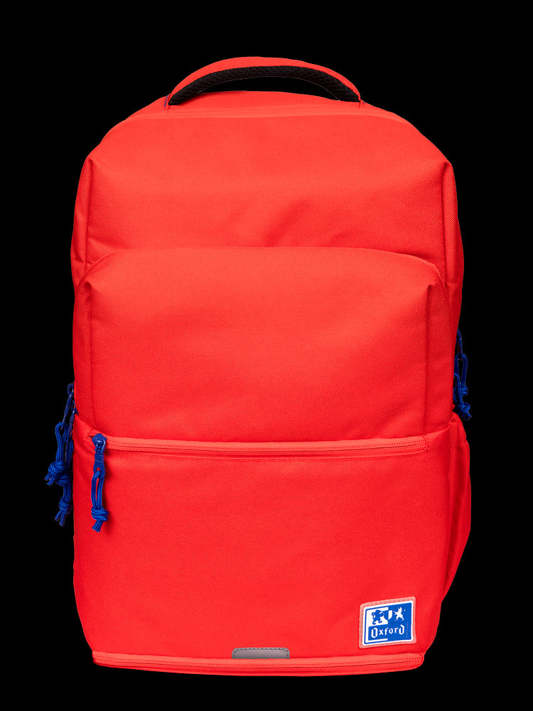 OXFORD BACKPACK Recycled Polyester with isothermal compartment Red