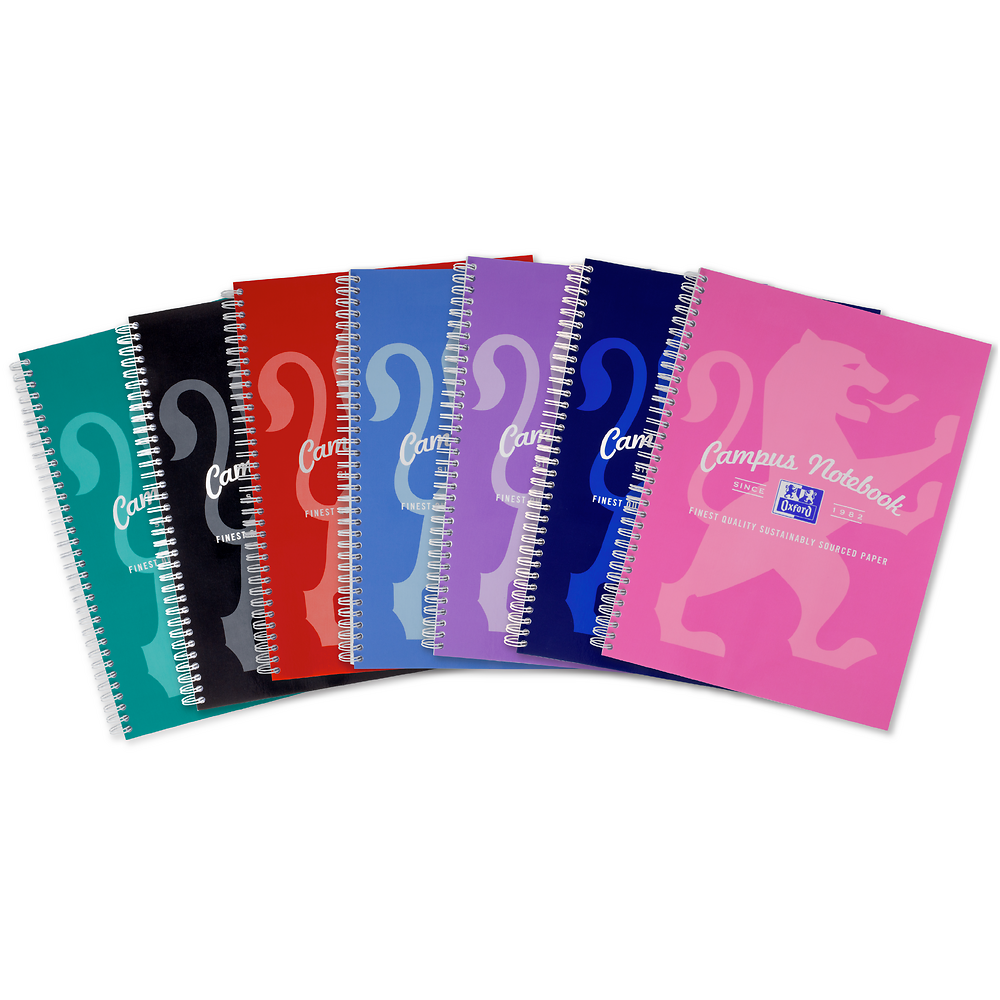 Oxford Campus A4+ Wirebound Notebook