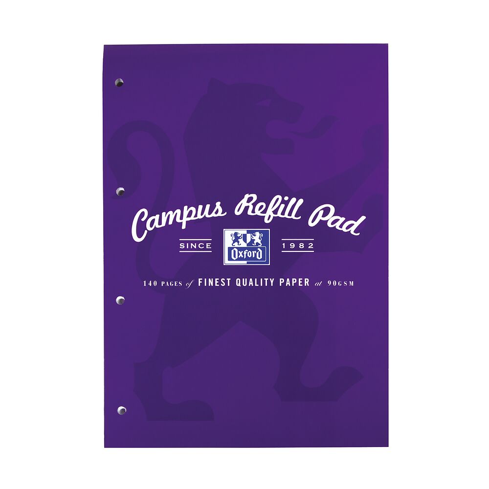 Oxford Campus Purple Refill Pad, 140 pages